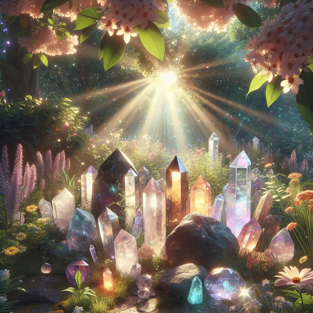 Explorando o brilho escondido: como as pedras de cristal moldam nosso mundo e enriquecem nossa energia vital